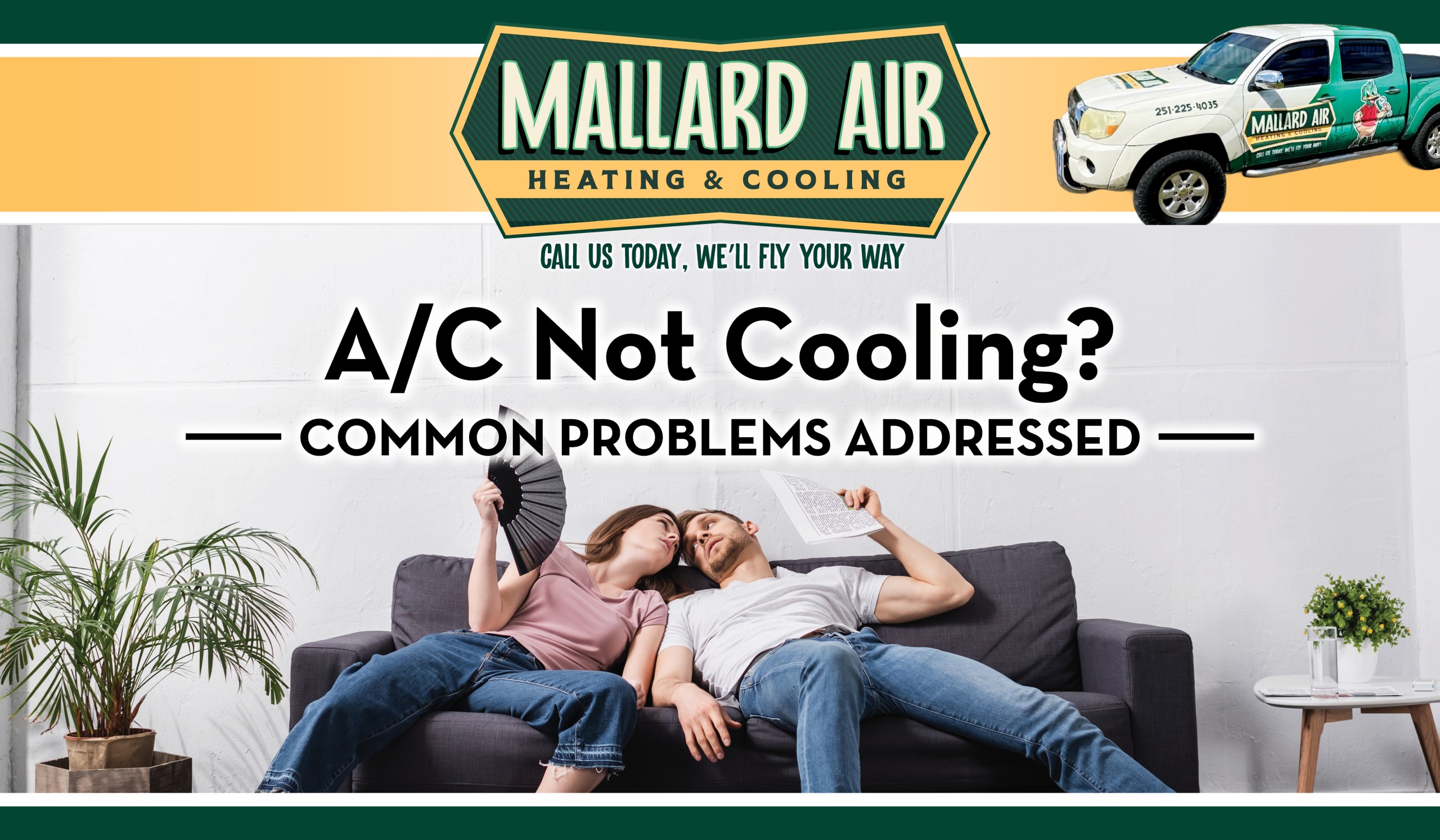 AC Not Cooling Spanish Fort AL